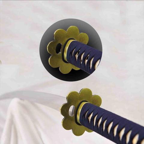 Shusui katana blade thickness and spine detail