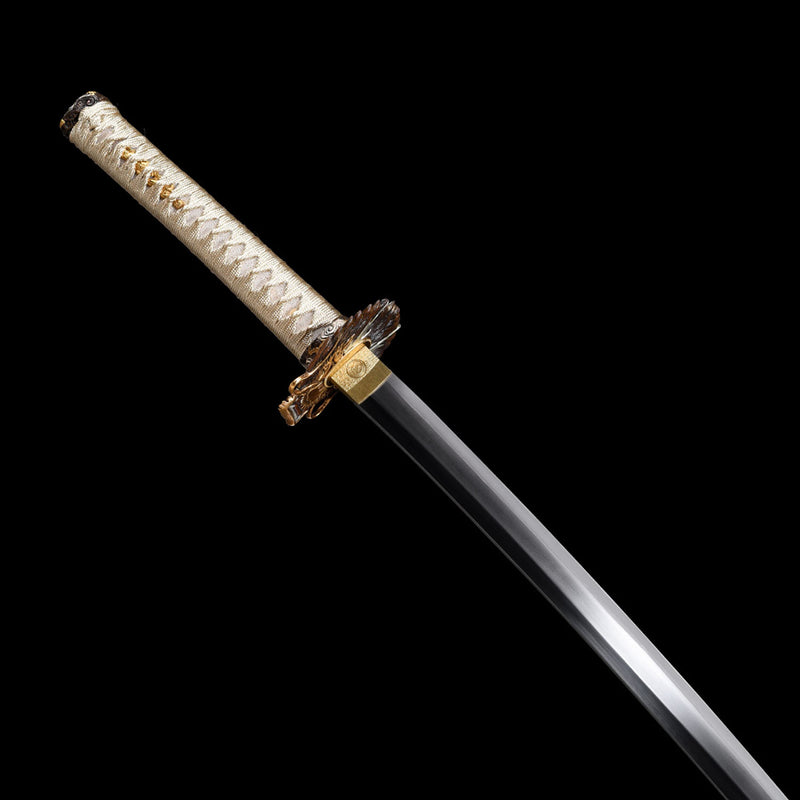 T10 Dragon Scale Katana – Hand Forged Clay Tempered Sword 