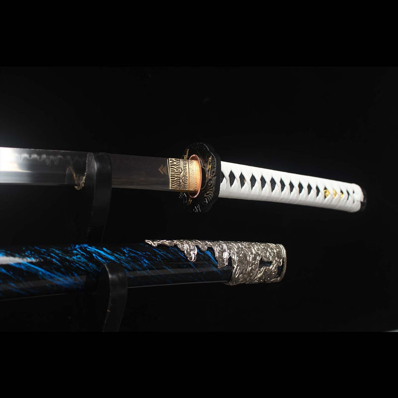 Ghost of Tsushima Katana & Tanto Sword Set Handmade T10 Samurai Replica 