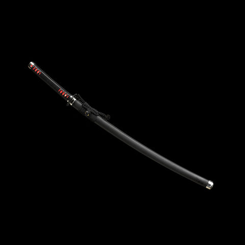 tanjiro katana sheathed full view demon slayer anime sword