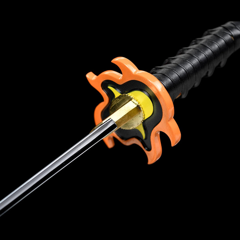 Demon Slayer Tanjiro Kamado Black Nichirin Sword – 3rd Gen 1095 Katana 