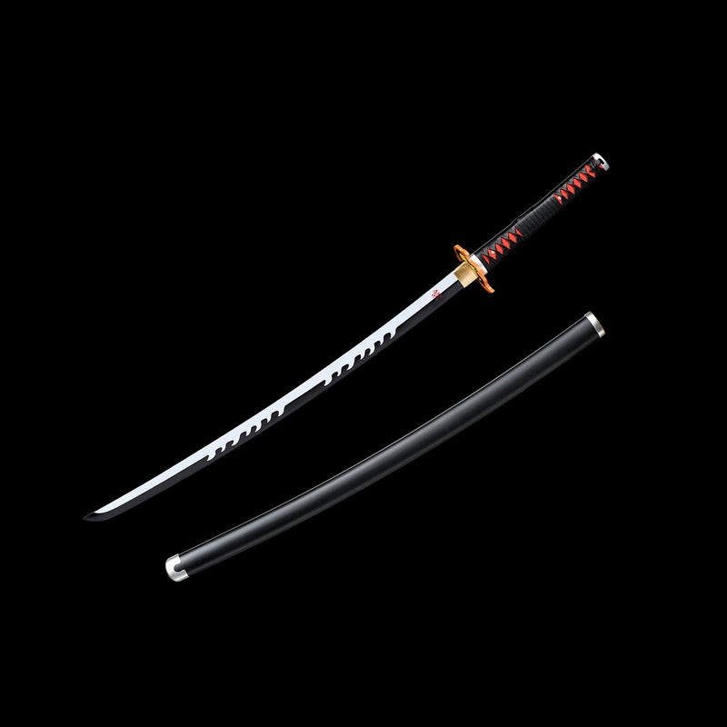 Demon Slayer Tanjiro Kamado Black Nichirin Sword – 3rd Gen 1095 Katana 