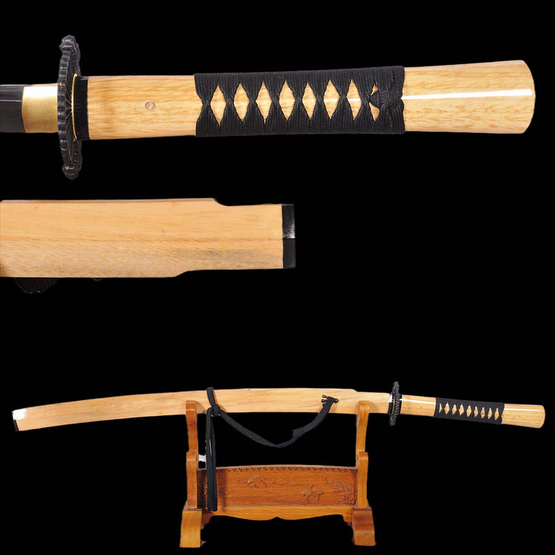 47 Ronin Tengu Katana Sword Hand Forged Folded Steel Movie Replica 