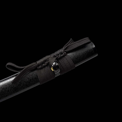 Wooden saya sheath detail of Tensa Zangetsu