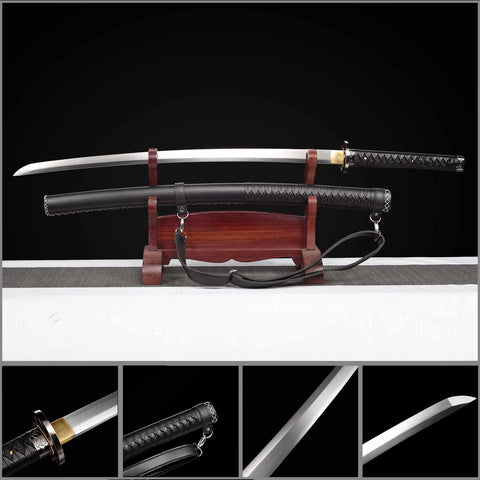 Full view of The Walking Dead Michonne katana sword replica