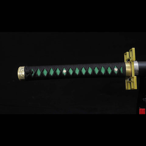 hardwood handle with rayskin on Tokitou Muichirou katana