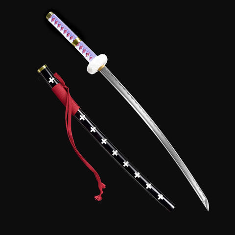 trafalgar law kikoku sword complete view one piece anime katana