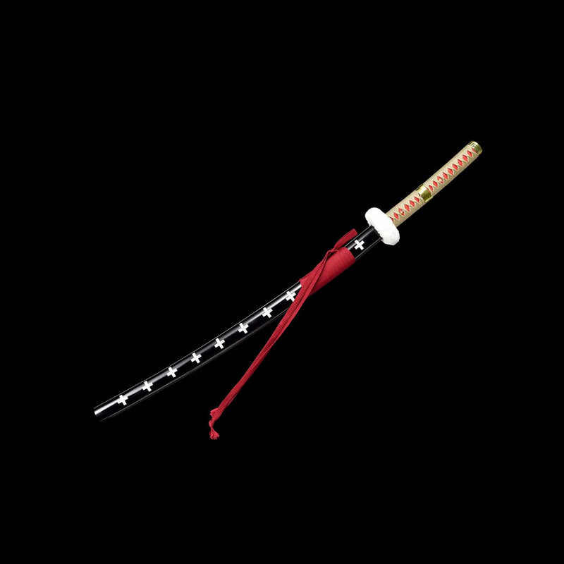 One Piece Trafalgar Law Kikoku Sword – Handmade 1060 Carbon Steel Katana 