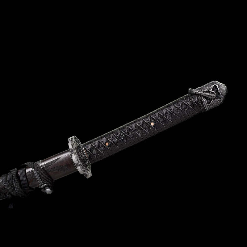 Sekiro Violet Undead Cut Katana Sword Handmade Japanese Samurai Full Tang 