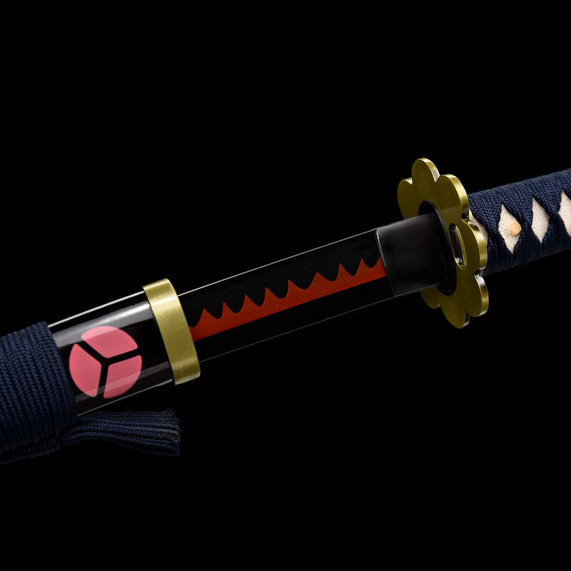 One Piece Zoro Shusui Katana – Battle Ready Black Blade Sword 