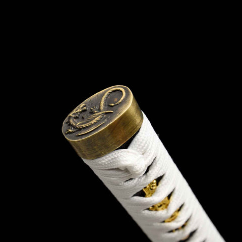 Ergonomic grip of Vergil Yamato Katana tsuka for comfortable handling