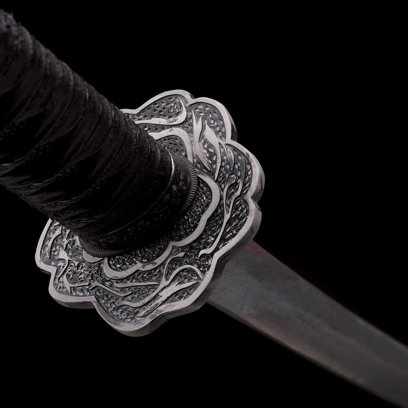 Sekiro Violet Undead Cut Katana Sword Handmade Japanese Samurai Full Tang 