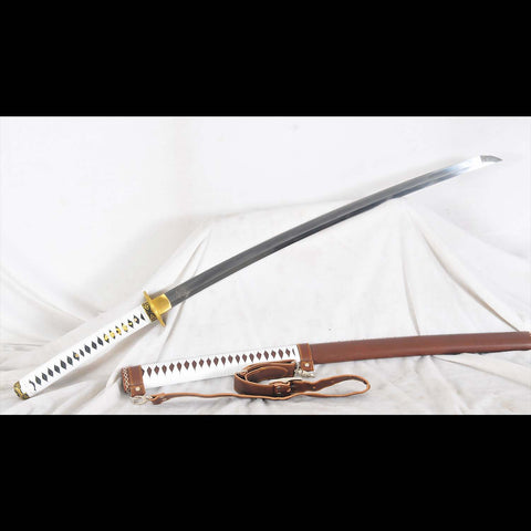 walking dead katana sword comfortable grip handle