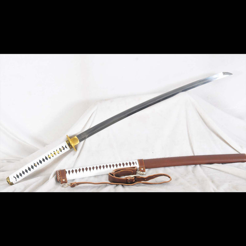 Walking Dead Michonne Katana Sword Replica – Hand Forged 9260 Steel Blade 