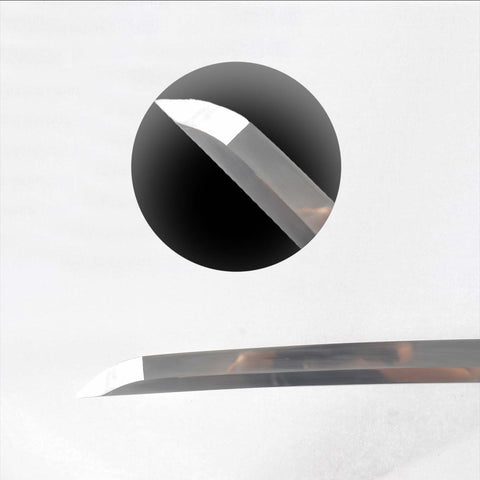 walking dead katana sword yokote tip close up