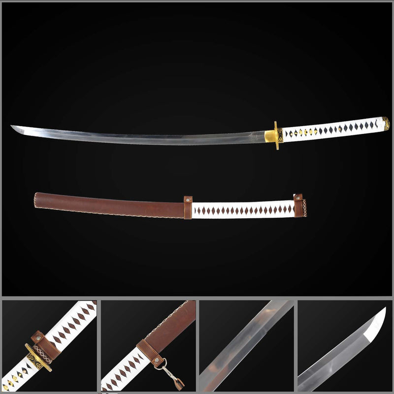 Walking Dead Michonne Katana Sword Replica – Hand Forged 9260 Steel Blade 