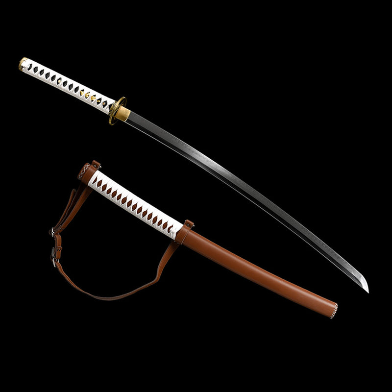 Walking Dead Michonne Katana Sword – Hand Forged 1095 Carbon Steel 