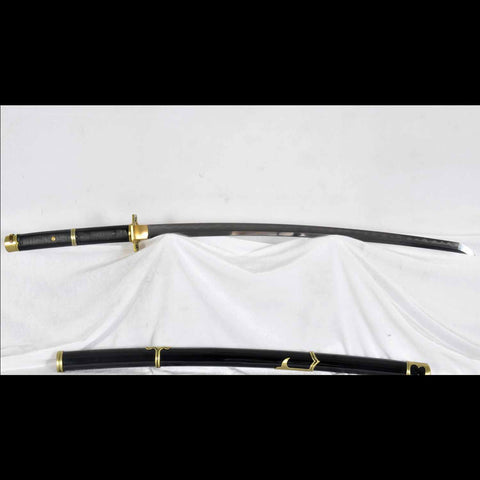 Yubashiri katana blade forged from 1095 carbon steel