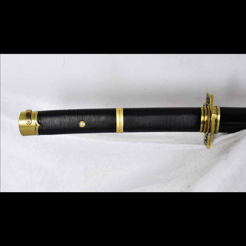 Two handed handle of Yubashiri katana sword replica