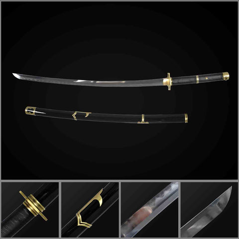 Yubashiri katana sword replica from One Piece wielded by Roronoa Zoro