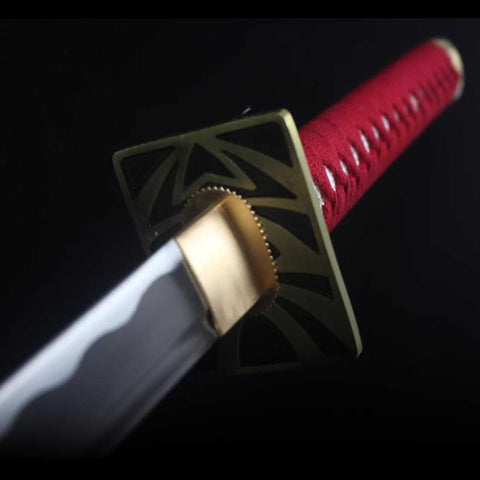 Zabimaru katana blade habaki detail Bleach