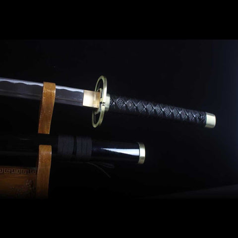 Junction between handle and blade on Gin Ichimaru katana sword