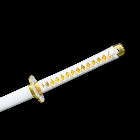 Zenitsu Agatsuma katana handle grip faux rayskin tsuka