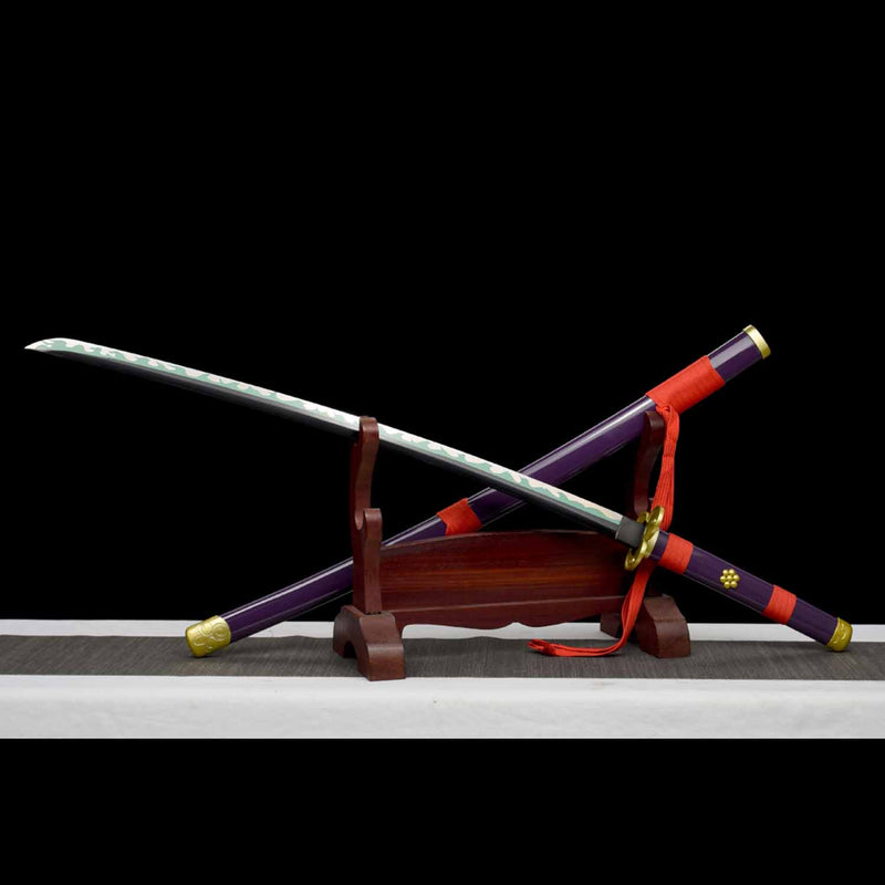 One Piece Zoro Enma Katana – Hand Forged 1060 Steel Anime Sword 