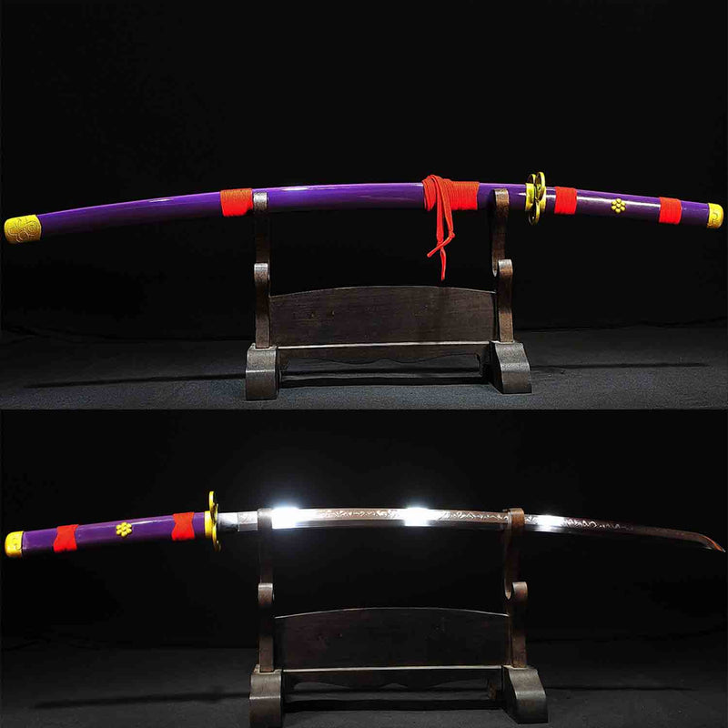 One Piece Roronoa Zoro Enma Katana Sword Hand Forged 1095 Steel 