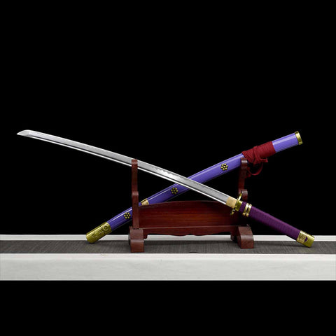 Full length view of Roronoa Zoro Enma Katana Sword from One Piece anime