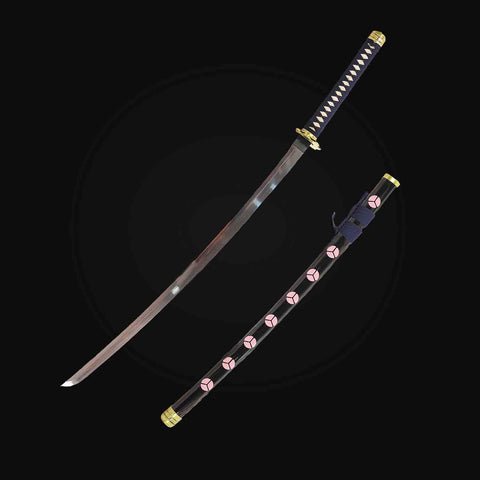 hand forged Zoro Shusui sword anime katana replica