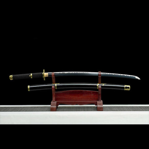 full view of One Piece Zoro Yubashiri katana sword replica