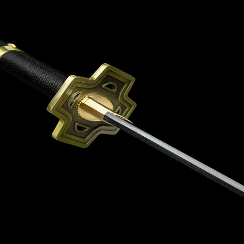 tsuba and handle combination of Yubashiri katana sword