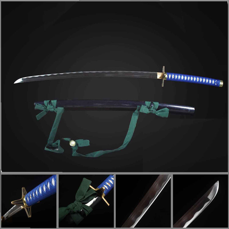 Hand-Forged Bleach Toshiro Hitsugaya Hyourinmaru Zanpakuto Katana Sword 
